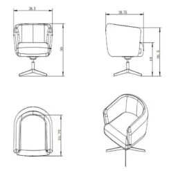 Morpho Swivel Armchair - Threshold™ 16 Morpho Swivel Armchair - Threshold™ -Threshold GUEST a3b3d07e 0d72 4668 abc8 9eef5cda41b8