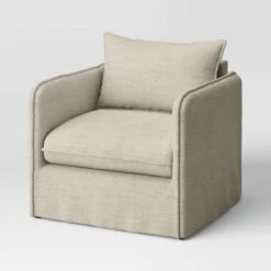 Berea Slouchy Lounge Chair With French Seams - Threshold™ 14 Berea Slouchy Lounge Chair With French Seams - Threshold™ -Threshold GUEST a4884ee6 2324 405e 8c31 e0ba9c27ed26