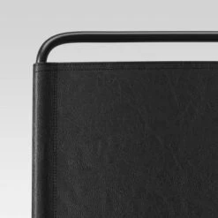 Ward Sling Metal Counter Height Barstool Black Faux Leather - Threshold™ -Threshold GUEST a6060c85 f4a0 4e8c 8bad 4440426f5ad6