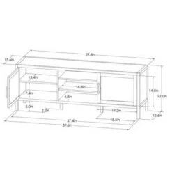 Warwick TV Stand For TVs Up To 69" With Storage - Threshold™ 10 Warwick TV Stand For TVs Up To 69" With Storage - Threshold™ -Threshold GUEST aa5ced08 9927 4c02 baaa 6c8be324d626