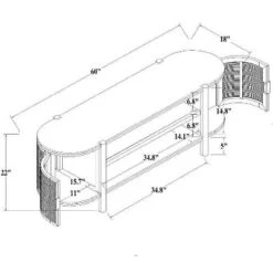 Portola Hills Caned Door TV Stand For TVs Up To 60" - Threshold™ Designed With Studio McGee -Threshold GUEST aba2ea09 33b5 40d8 8eb5 a81996af25bb