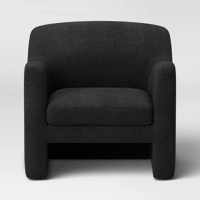 Maldone Curved Upholstered Accent Chair - Threshold™ 2 Maldone Curved Upholstered Accent Chair - Threshold™ - Image 2