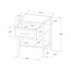 Warwick End Table With Drawer - Threshold™ -Threshold GUEST aceb4d63 ee0d 43ad aff2 c6d7404de1eb