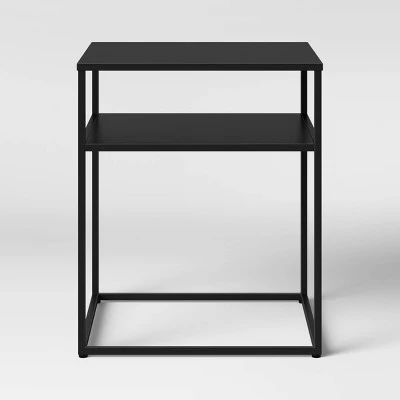 Glasgow Metal End Table Black - Threshold™ 2 Glasgow Metal End Table Black - Threshold™ - Image 2