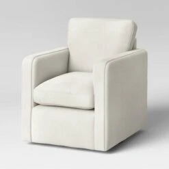 Pinetops Swivel Base Accent Chair - Threshold™ -Threshold GUEST b392732e 7c0c 4643 af22 2eaa87349fff