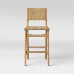 Ceylon Woven And Wood Barstool - Threshold™ -Threshold GUEST b47c260b 137b 44bc 8227 ee206ab69657