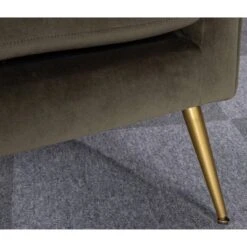 Carmine Luxe Arm Accent Chair With Brass Legs - Threshold™ -Threshold GUEST b4c44e24 5104 465f 96b0 1603eb30f4b3