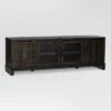Storage TV Stand For TVs Up To 75" Weathered Pine - Threshold™