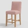 Nazanin Slipcover Counter Height Barstool In Linen - Threshold™