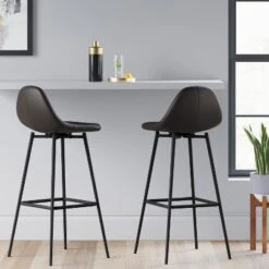 Threshold 35 Copley Upholstered Barstool - Threshold™