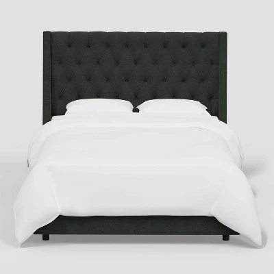 Gilford Wingback Bed In Linen - Threshold™ 1 Gilford Wingback Bed In Linen - Threshold™