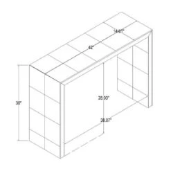 Ogden Burled Wood Console Table - Threshold™ Designed With Studio McGee -Threshold GUEST c9d87896 2f67 4a2a 9ba3 39f9f44679da