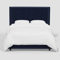 Austin Wingback Bed In Velvet - Threshold™