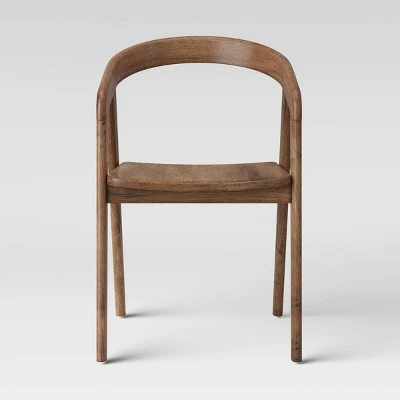 Lana Curved Back Dining Chair - Threshold™ 7 Lana Curved Back Dining Chair - Threshold™ - Image 7