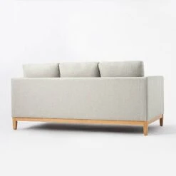 Woodland Hills Wood Base Sofa Light Gray - Threshold™ Designed With Studio McGee -Threshold GUEST cf216435 12e4 4402 89c7 6ab565b64c26