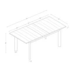 Bombelli Modern Extendable Dining Table Black - Threshold™ -Threshold GUEST d055b2d2 601c 4c8f ab77 0d8884e1a723