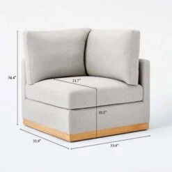 Woodland Hills Modular Sectional Corner Light Gray - Threshold™ Designed With Studio McGee -Threshold GUEST d13a80c0 94a7 4a14 807c 01f454d7e453