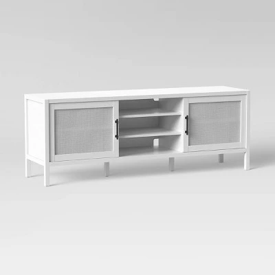 Warwick TV Stand For TVs Up To 69" With Storage - Threshold™ 2 Warwick TV Stand For TVs Up To 69" With Storage - Threshold™ - Image 2