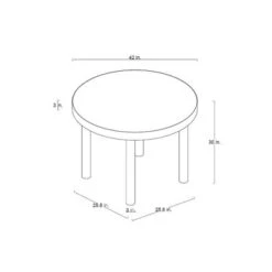 Northvale Round Wood Dining Table - Threshold™ Designed With Studio McGee -Threshold GUEST d6a4b332 213c 4a65 807a feb3bf9b8317