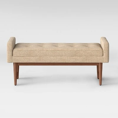 Verken Mid Century Modern Settee Bench - Threshold™ 10 Verken Mid Century Modern Settee Bench - Threshold™ - Image 10