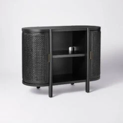 Portola Hills Caned Door Console With Shelves - Threshold™ Designed With Studio McGee -Threshold GUEST d8a3124a 3a6a 4b28 8cc4 73d0035a42d8