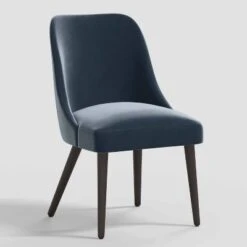 Geller Modern Dining Chair In Shiny Velvet Mystere - Threshold™ -Threshold GUEST d8c22adb d940 4773 9c66 c16c60b6aae5