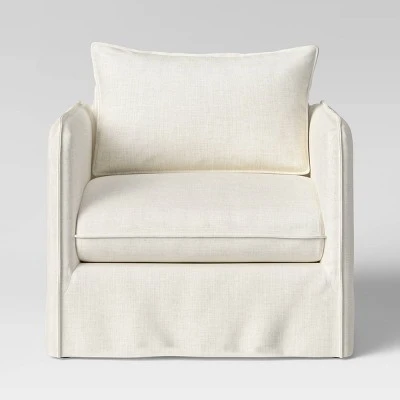 Berea Slouchy Lounge Chair With French Seams - Threshold™ 2 Berea Slouchy Lounge Chair With French Seams - Threshold™ - Image 2
