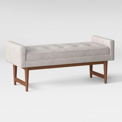 Verken Mid Century Modern Settee Bench - Threshold™ 3 Verken Mid Century Modern Settee Bench - Threshold™ - Image 3