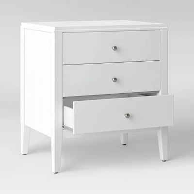 Pelham Nightstand White - Threshold™ 2 Pelham Nightstand White - Threshold™ - Image 2