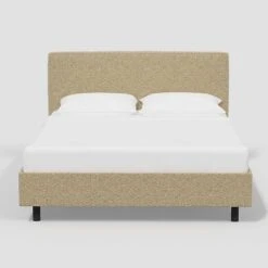 Kelsey Platform Bed In Boucle - Threshold™