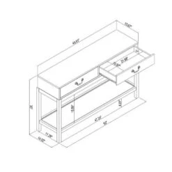Brandeis Woven Console Table Brown - Threshold™ Designed With Studio McGee 13 Brandeis Woven Console Table Brown - Threshold™ Designed With Studio McGee -Threshold GUEST e2c73473 e890 4869 94da b0c7a6a1426f