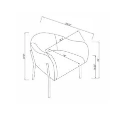 Gladden Rounded Back Anywhere Chair Dark Green - Threshold™ -Threshold GUEST e8f2d498 ed91 489d 9cf5 6616d4ab337b