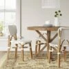 Canton Rattan And Woven Dining Chair White - Threshold™