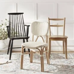 Canton Rattan And Woven Dining Chair White - Threshold™ 7 Canton Rattan And Woven Dining Chair White - Threshold™ -Threshold GUEST ede753e1 6667 4c1f abc9 2409d3e550ad