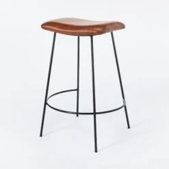 Clarkston Metal Counter Height Barstool With Upholstered Seat - Threshold™ Designed With Studio McGee -Threshold GUEST f178119f 0fe3 43a4 ad93 334f1320cdb3
