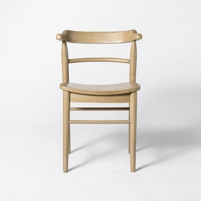 2pk Kaysville Curved Back Wood Dining Chair - Threshold™ Designed With Studio McGee 2 2pk Kaysville Curved Back Wood Dining Chair - Threshold™ Designed With Studio McGee - Image 2