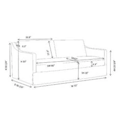 Vivian Park Upholstered Sofa - Threshold™ Designed With Studio McGee -Threshold GUEST fd27575a 7823 406a 9f0b cbbc7e5d341e